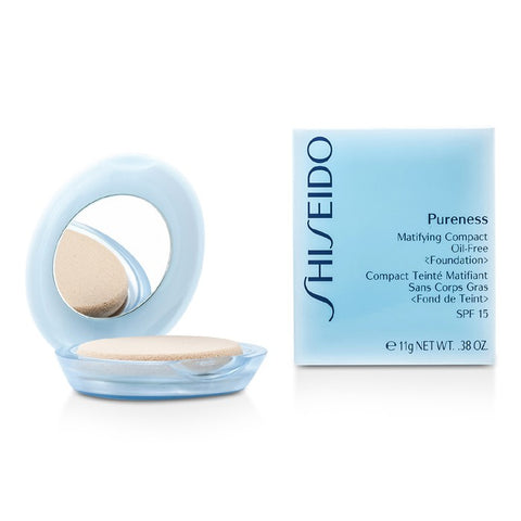 Shiseido Pureness Matifying Compact Oil-free Powder Foundation SPF15 Natural Beige