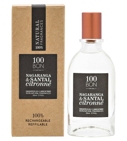 100BON Nagaranga & Santal Citronné Refillable Eau de Parfum Concentrate 50ml Spray
