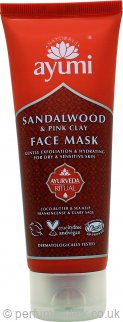 Ayumi Sandalwood & Pink Clay Face Mask 100ml