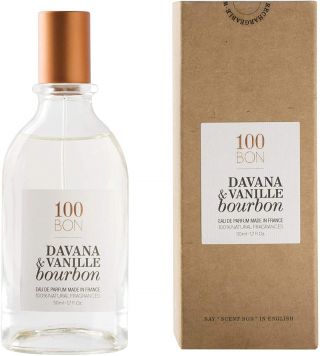 100BON Davana & Vanille Bourbon Refillable Eau de Cologne 50ml Spray