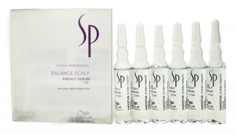 Wella SP Balance Scalp Energy Serum No3 Gift Set 6 x 6ml