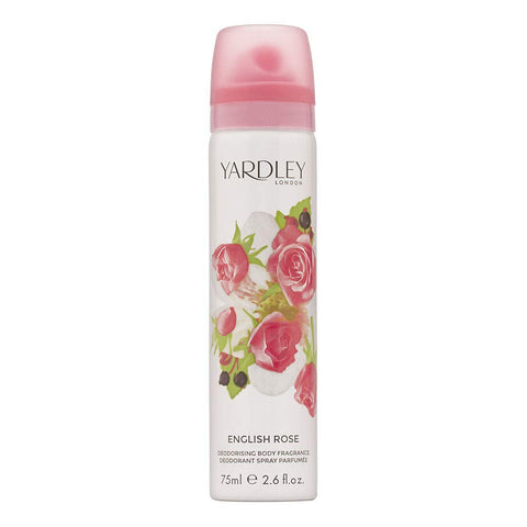 Yardley Body Fragrance Collection 75ml English Lavender + 75ml Lily of the Valley + 75ml English Rose