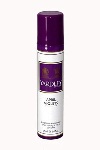 Yardley April Violets Body Spray 75ml