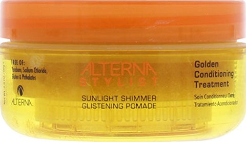 Alterna Stylist Sunlight Shimmer Glistening Pomade Golden Conditioning Treatment 60ml