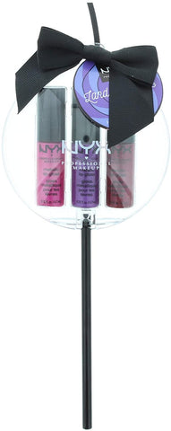 NYX Land Of Lollies Metallic Gloss Lip Trio Gift Set 3 x 4.7ml Lip Gloss