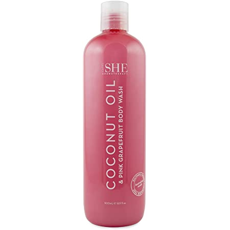 Om She Aromatherapy Coconut Oil & Pink Grapefruit Body Wash 500ml