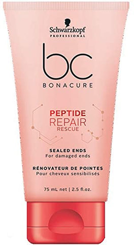 Schwarzkopf BC Bonacure Peptide Repair Rescue Sealed Ends Hair Serum 75ml