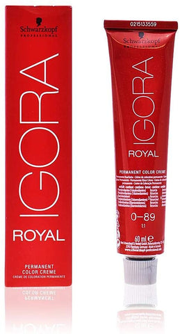 Schwarzkopf Igora Royal Permanent Color Cream 60ml - 0-89 Red Violet