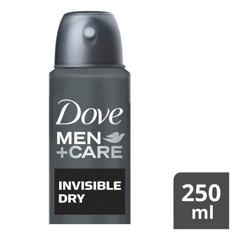Dove For Men Invisible Dry Antiperspirant Spray 250ml