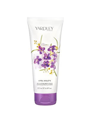 Yardley April Violets Exfoliating Body Scrub 200ml
