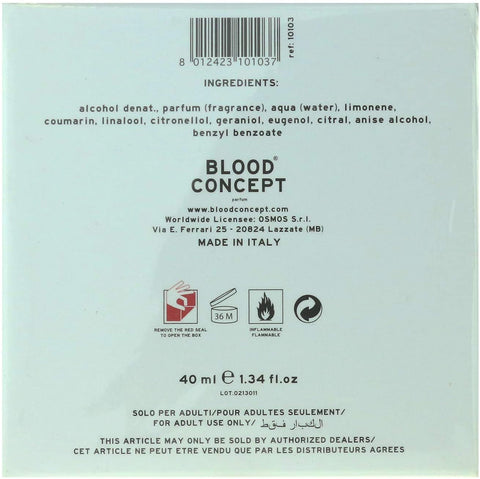 Blood Concept B Eau de Parfum 40ml Dropper