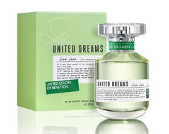 Benetton United Dreams Live Free Eau de Toilette 80ml Spray