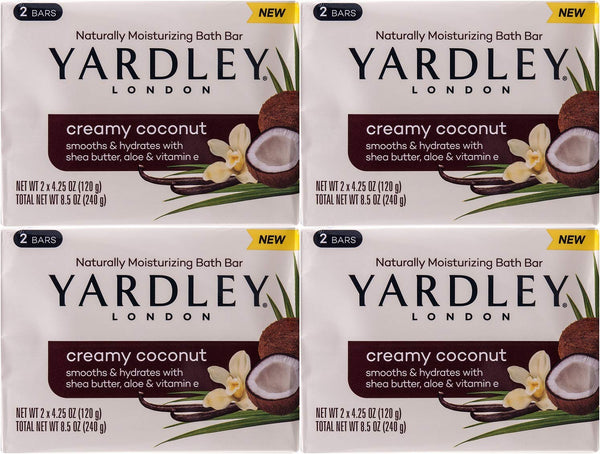 Yardley Creamy Coconut Soap 120g