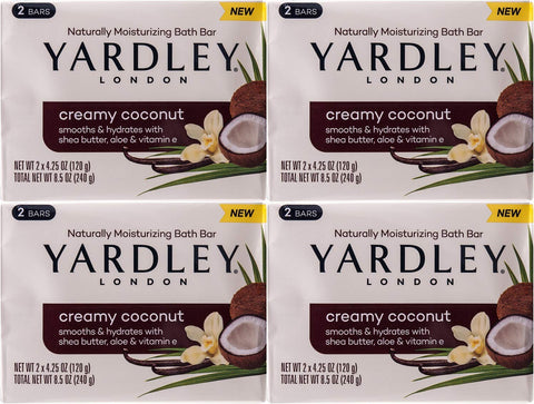 Yardley Creamy Coconut Soap 120g