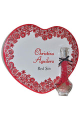 Christina Aguilera Red Sin Gift Set 30ml EDP + Tin Heart Box