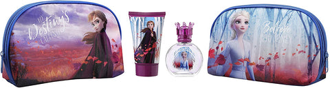 Disney Frozen II Gift Set 50ml EDT + 100ml Shower Gel + Toiletry Bag