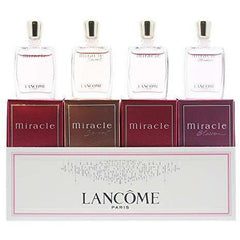 Lancôme Miracle Miniatures Gift Set 5ml Miracle EDP + 5ml Miracle EDP + 5ml Miracle Blossom EDP + 5ml Miracle Secret EDP