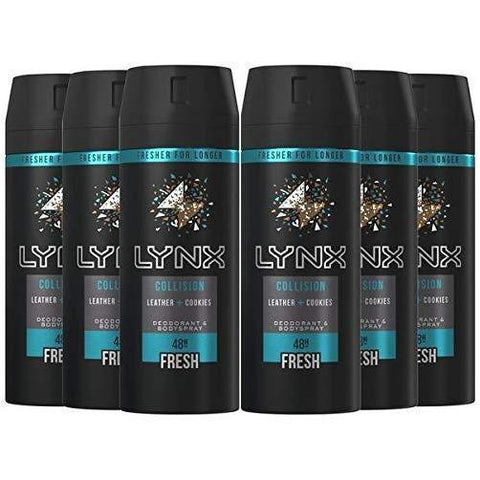 Axe (Lynx) Collision Leather + Cookies 48H Deodorant Spray 200ml