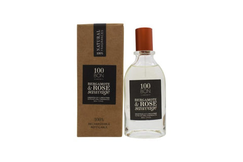 100BON Bergamote & Rose Sauvage Refillable Eau de Parfum 50ml Spray