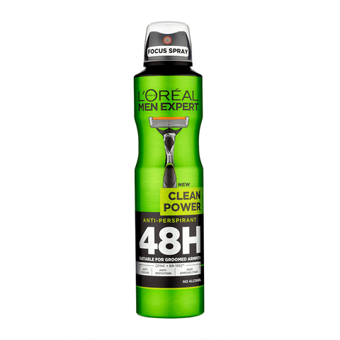 L’Oréal Men Expert Clean Power 48H Anti-Perspirant 250ml