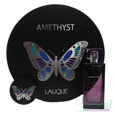 Lalique Amethyst Gift Set 100ml EDP + Mirror