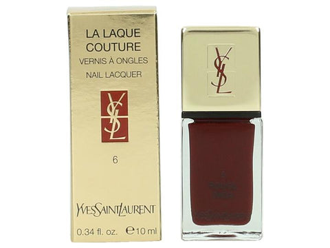 Yves Saint Laurent La Laque Couture Nail Varnish 10g 06 Rouge Dada