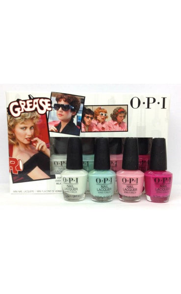 OPI Grease Collection Mini Nail Polish Gift Set 4 Pieces