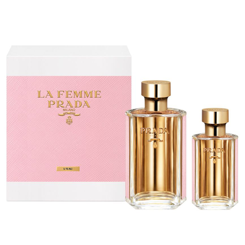 Prada La Femme L'Eau Gift Set 100ml EDT + 35ml EDT
