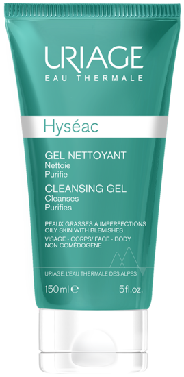 Uriage Hyséac Cleansing Gel 150ml - Combination to Oily Skin