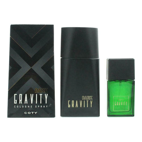 Coty Gravity Gift Set 100ml Dark Gravity Cologne + 30ml Defy Gravity Cologne