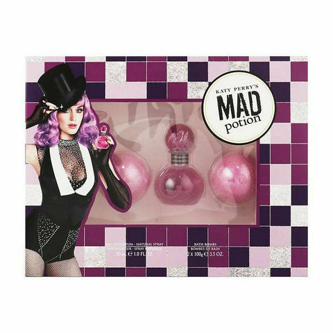 Katy Perry's Mad Potion Gift Set 30ml EDP + 2 x 100g Bath Bomb
