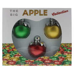 The Big Apple Gift Set 100ml Green Apple EDP + 100ml Gold Apple EDP + 100ml Red Apple EDP