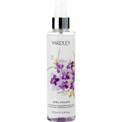 Yardley April Violets Fragrance Mist 200ml Spray