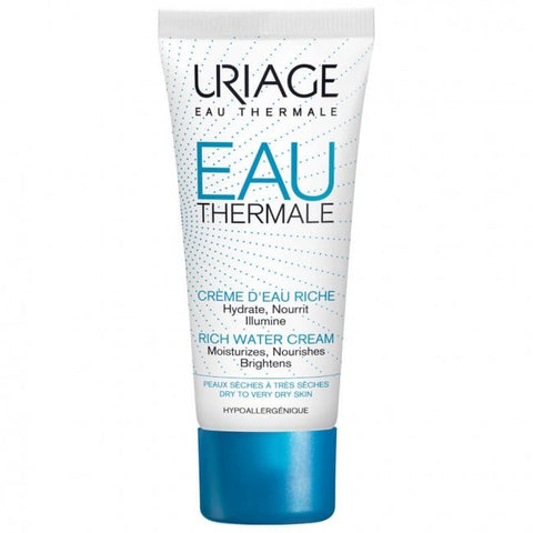 Uriage Eau Thermale Rich Water Cream 40ml - Dry Skin
